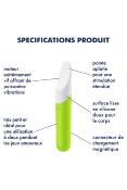 MINI VIBROMASSEUR "Ultra Power Bullet 7" USB - SATISFYER