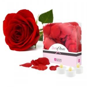 PETALES DE ROSE ET BOUGIES - LOVERS PREMIUM