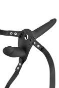 DOUBLE GODE CEINTURE NOIR VIBRANT USB - FETISH TENTATION