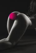 PLUG POMPON QUEUE DE LAPIN - SWEET CARESS