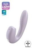 STIMULATEUR ET VIBROMASSEUR "Sunray" USB - SATISFYER