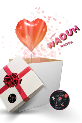 BALLON BOX (Boîte cadeau + Ballon à l'hélium)