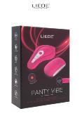 STIMULATEUR CHAUFFANT TELECOMMANDE et USB  "Panty Vibe" - LIEBE