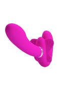 GODE CEINTURE SANS HARNAIS VIBRANT "Valérie" - PRETTY LOVE