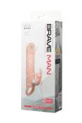 GAINE PENIS VIBRANTE CHAIR RABBIT "Brave Man" - BAILE