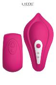 STIMULATEUR CHAUFFANT TELECOMMANDE et USB  "Panty Vibe" - LIEBE