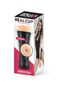 MASTURBATEUR ANAL VIBRANT "Real Cup"  AVEC TELECOMMANDE - REAL BODY