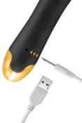 VIBROMASSEUR ROTATIF 360° DE LUXE "My Mistress" USB - BLACK EMPIRE